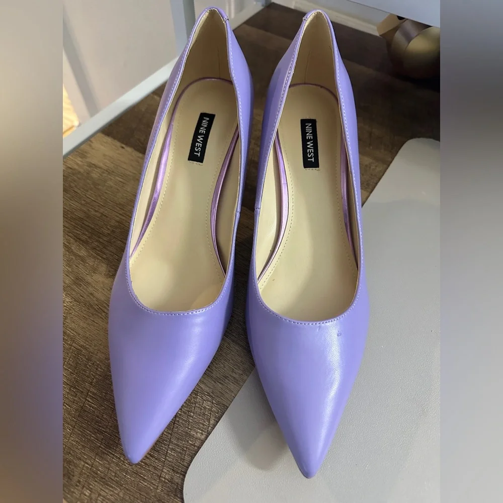 NWOB Lavender Nine West Pumps💜🪻 - Picture 2 of 5